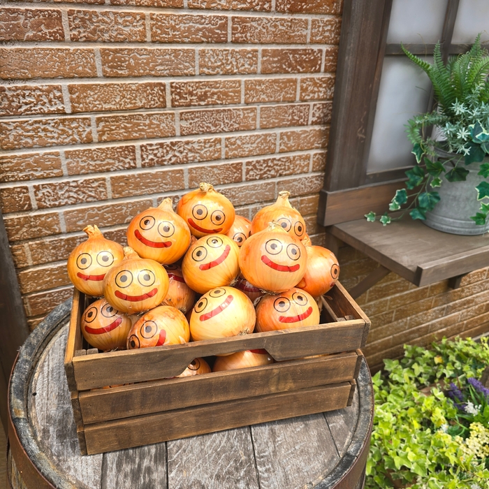 ▲食べるのがもったいない!可愛いリアルな“たまねぎスライム”