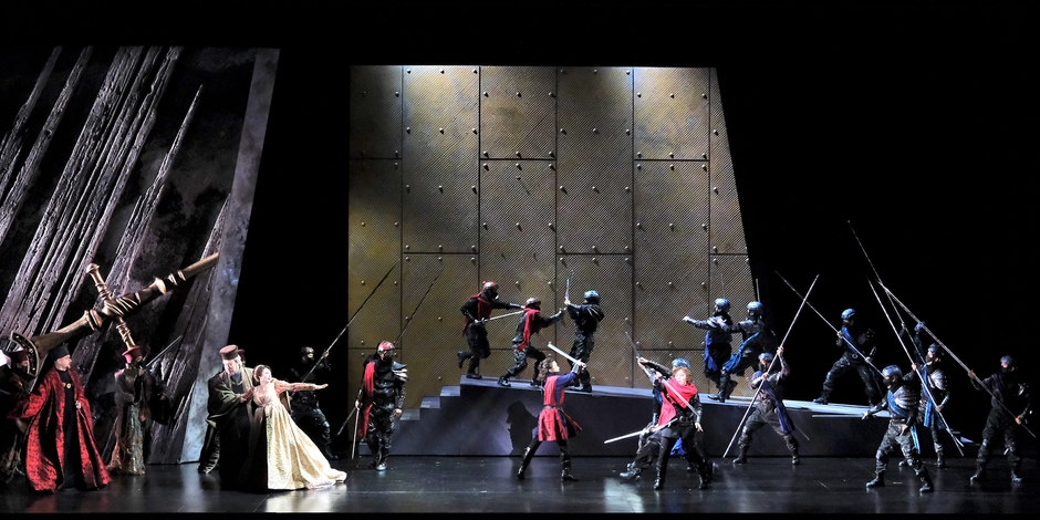 NISSAY OPERA 2021『カプレーティとモンテッキ』 撮影:三枝近志