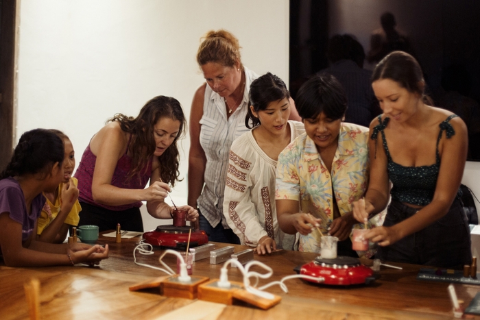 バリでのワークショップ風景