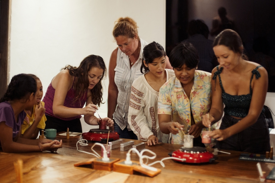 バリでのワークショップ風景