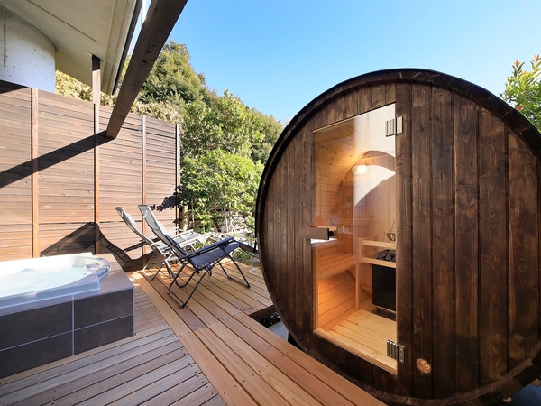 サウナ付き客室