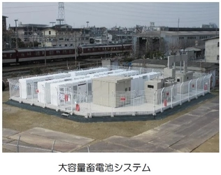 大容量蓄電池システムを設置し仮想発電所（ＶＰＰ）構築に参画 ～電力ピーク時の電力負荷の平準化に貢献します。 大規模災害時などによる広域停電時のお客さまの安全を確保します～