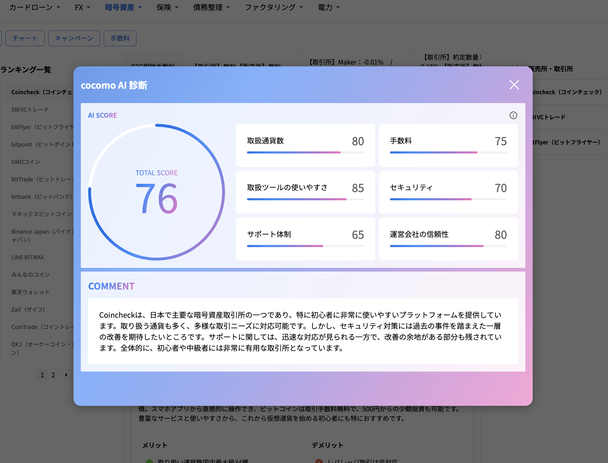 AI診断スコア新デザイン