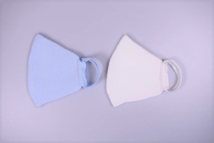 キッズサイズ 白・サックス二枚セット