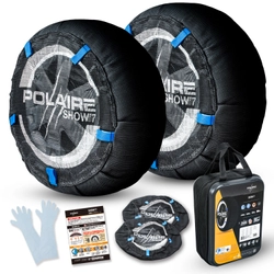 冬の安全走行をサポートし、コンパクトで手軽に持ち運びができる ジャッキアップ不要の布製タイヤチェーン　 『ショーセブン』を新発売