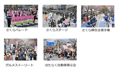 みなとみらい21さくらフェスタ実施内容