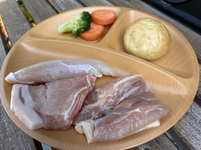 ※グランピングトレーラー Lanikai「わんちゃんディナー食材 」大型・中型犬用