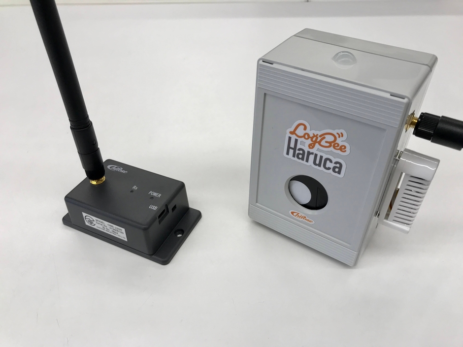 CWB-22SR (親機/中継機）とCWS-38C (子機)