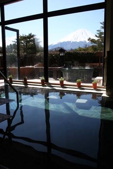 富士眺望の湯ゆらり「ミントの湯」