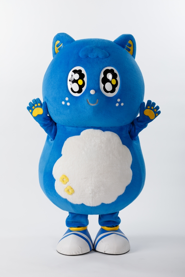 大阪ブルテオン チームキャラクターパピネスがやって来る