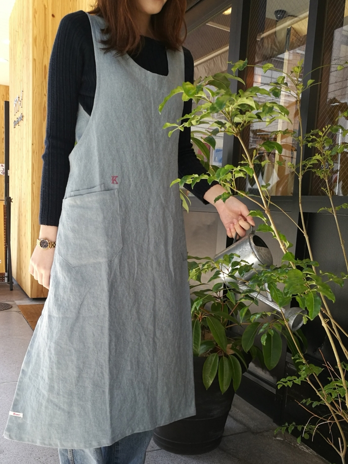 増見哲株式会社(kapoc) at-home wear(割烹着) 着用イメージ