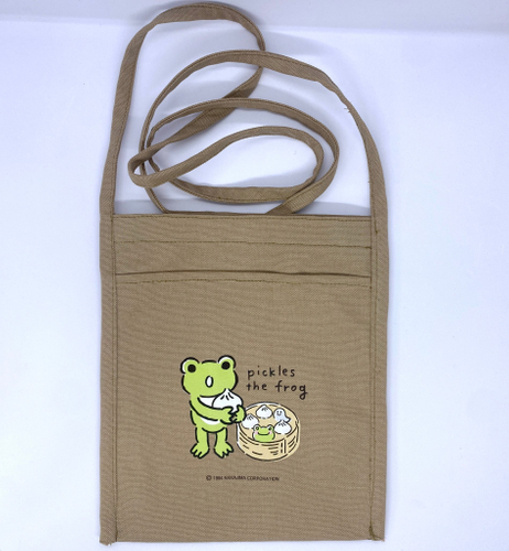 pickles the frog×TAIWAN ポシェット（台湾小籠包・縦）