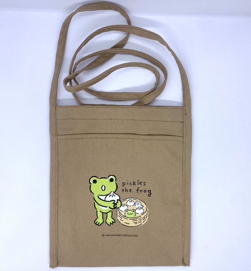 pickles the frog×TAIWAN ポシェット(台湾小籠包・縦)