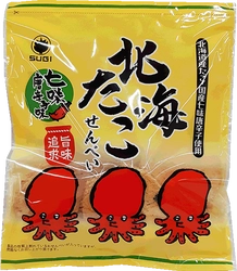 国産の七味唐辛子を加えた新フレーバーの 『旨味追求　北海たこせんべい七味唐辛子味』が登場