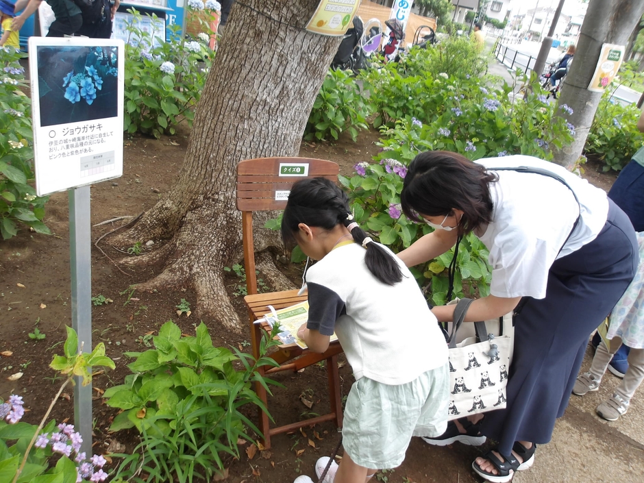 スタンプラリー（昨年開催の様子）