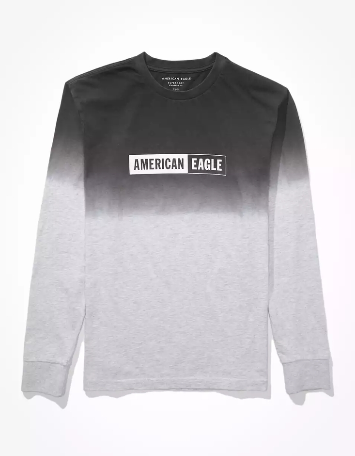 AEスーパーソフトディップダイロングスリーブグラフィックTシャツ：￥4,800(税込)