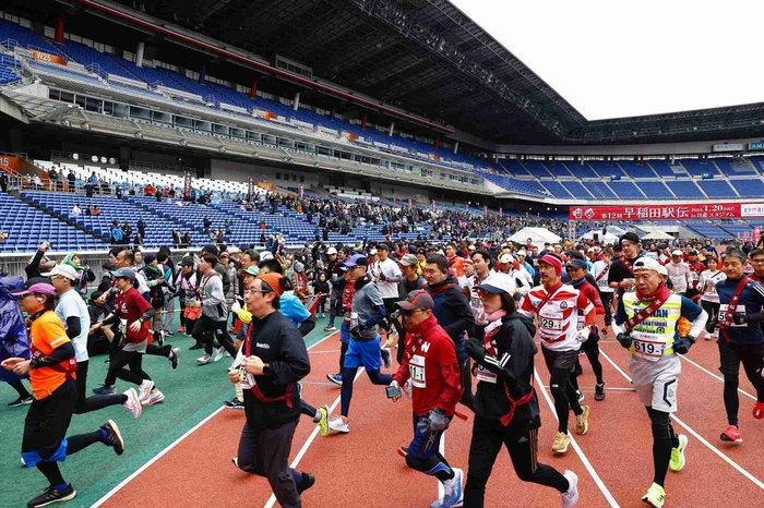 日産スタジアムを走ろう！