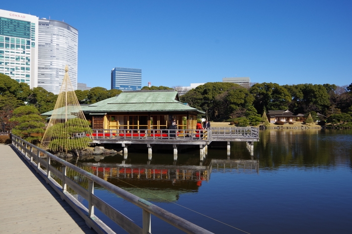 冬の浜離宮恩賜庭園（イメージ）