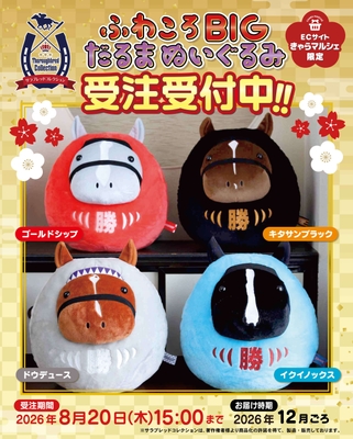 ふわころBIGだるまぬいぐるみ(全4種)