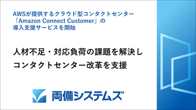 両備システムズ、AWSが提供するクラウド型コンタクトセンター「Amazon Connect Customer」の導入支援サービスを開始　人材不足・対応負荷の課題を解決しコンタクトセンター改革を支援」