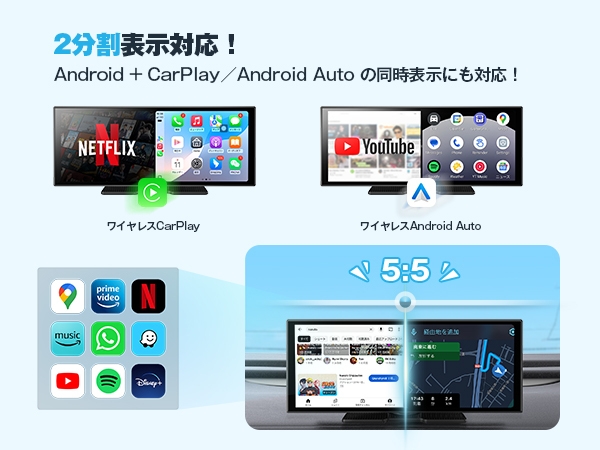 分割表示｜動画 × ナビを同時に