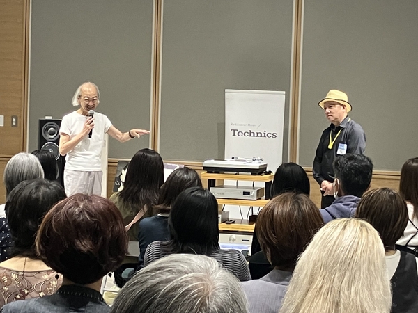 左:立川直樹氏、右:Technics 上松泰直氏