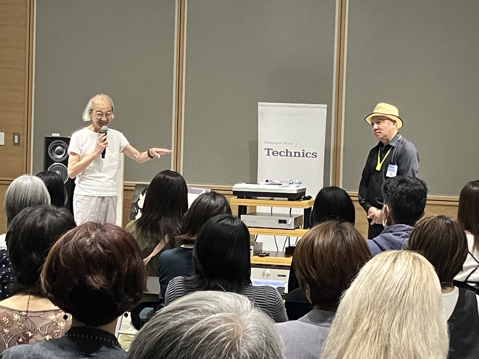 左:立川直樹氏、右:Technics 上松泰直氏