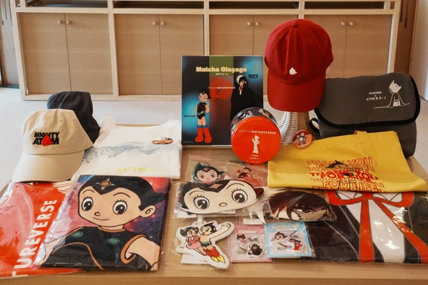 ▲『NATUREVERSEショップ』商品イメージ　©Tezuka Productions