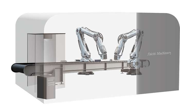 イメージ図:AIによるビン選別自動化ロボット