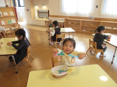 みてみて!ひとりでできたよ!