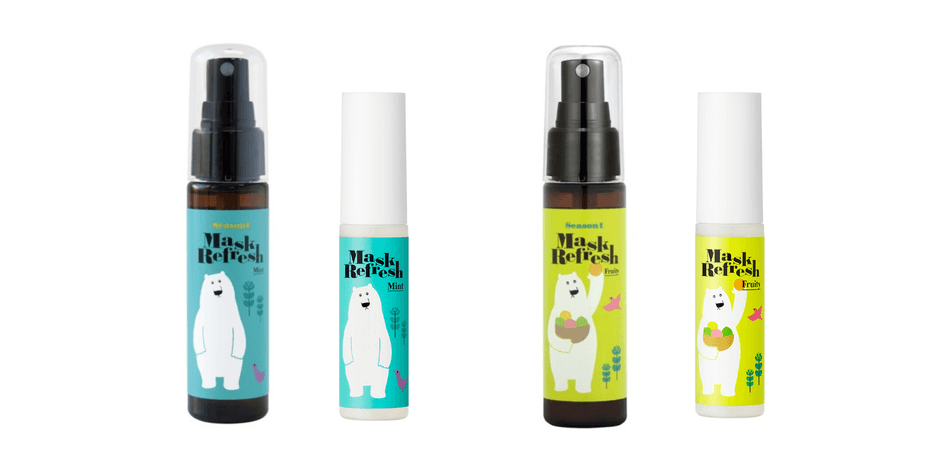 「マスクリフレッシュ」 ミント(50mL・15mL)/フルーティ(50mL・15mL)