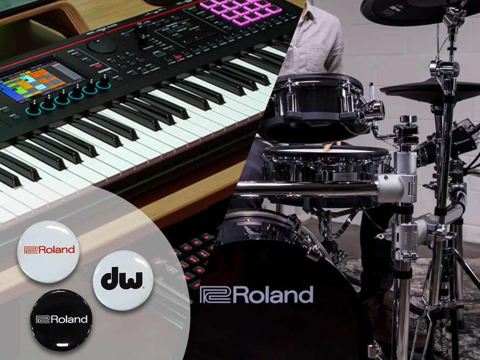 シンセサイザー/ドラム試奏ブース