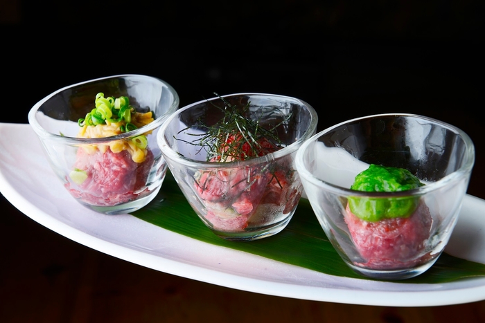 菅乃屋　上通店：3種ネギトロ