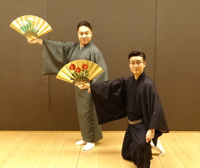 尾上菊之丞と藤間勘十郎 1