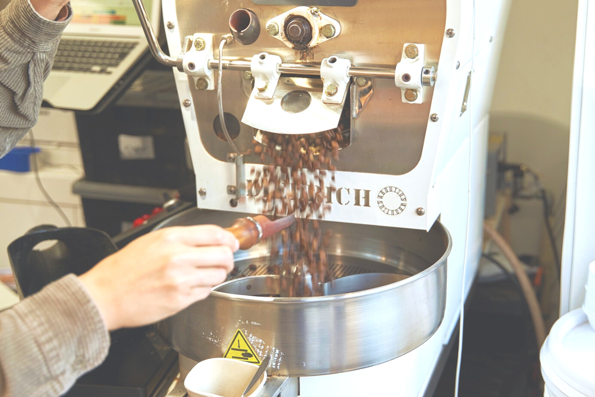 こだわりの焙煎