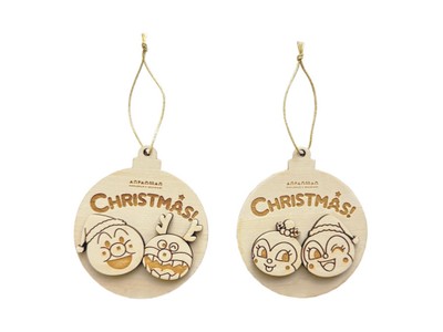 クリスマス ウッドオーナメント