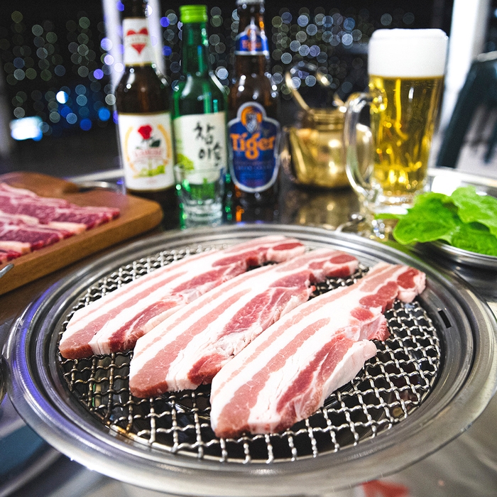 厚切りサムギョプサルコース
