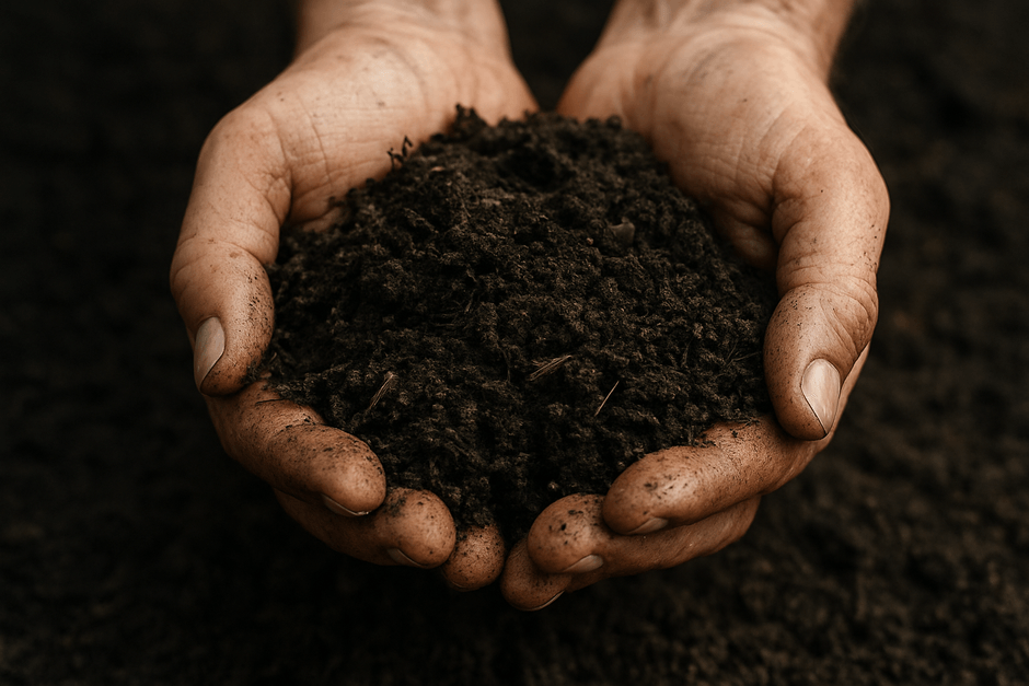 中国黒竜江省の黒土「ブラックソイル」