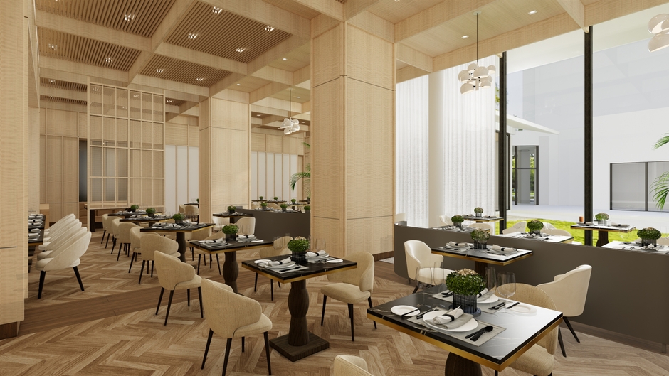 レストラン完成予想図