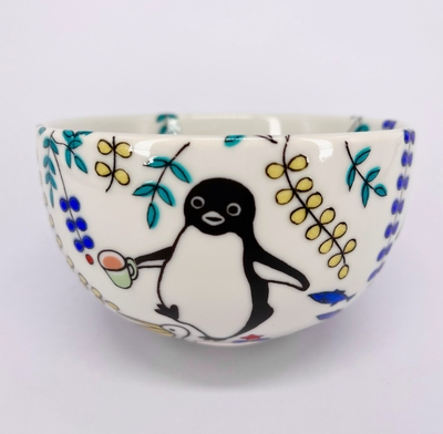 九谷焼 抹茶碗「ぼくのともだち」直径11.5×高さ7cm 88,000円