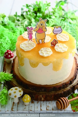 くまのプーさん&ピグレット/はちみつケーキ