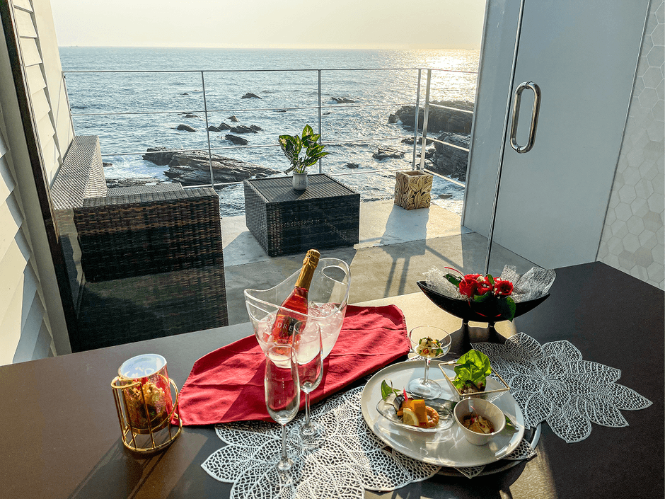 XYZスペチアーレ 絶景を望みながら食すディナーコース