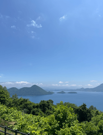 サイロ展望台からの風景