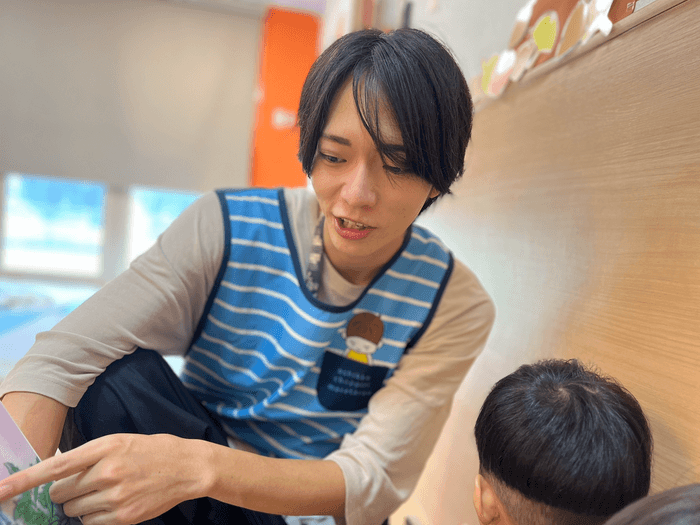 保育士の様子