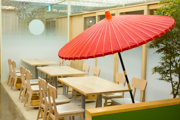 抹茶カフェ舞妓 店内