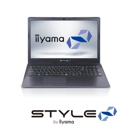 iiyama PC「STYLE∞（スタイル インフィニティ）」より 39,980円(税別)から買える!  省電力クアッドコアCPUと高速SSDを搭載した 即日出荷が可能な15.6型フルHDノートパソコンを発売