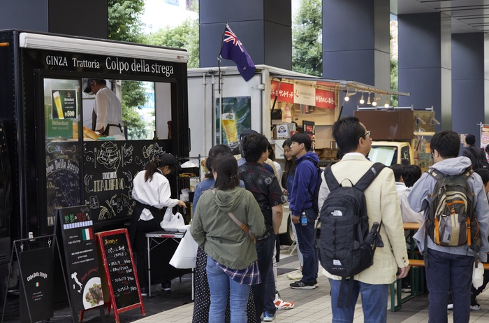 出場国フードコーナー