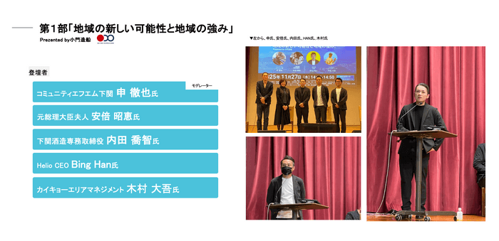 第1部の様子(当イベントの報告書より)