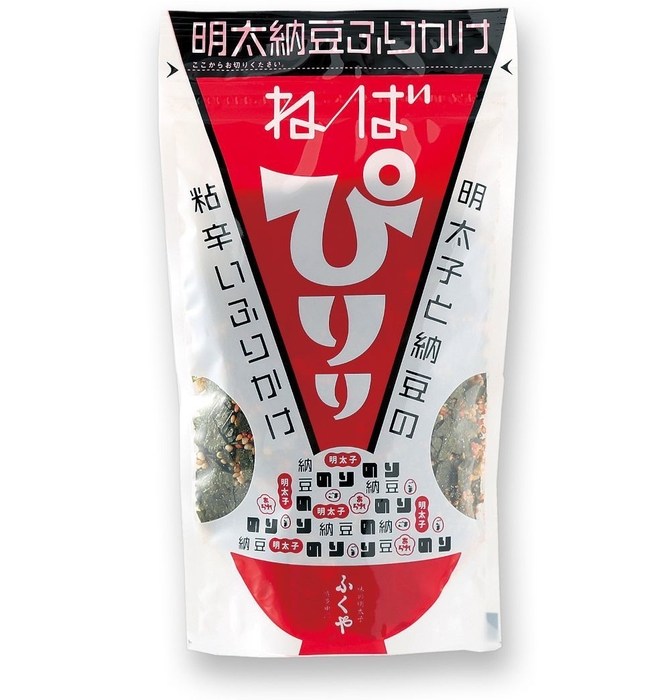 明太納豆ふりかけ ねばぴりり パッケージ