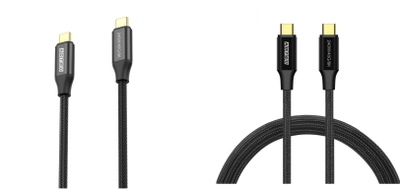 240W 8K 60Hz 出力対応 Type-Cケーブル 販売開始　 ～40Gbps／8K60Hz出力対応。 eMarker搭載により安定充電が可能！～